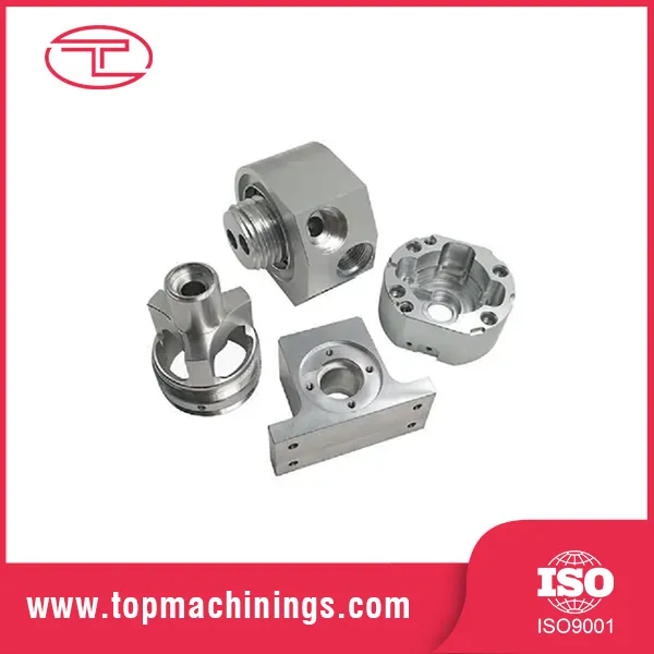 Aluminiozko aleazio CNC mekanizatutako osagaiak